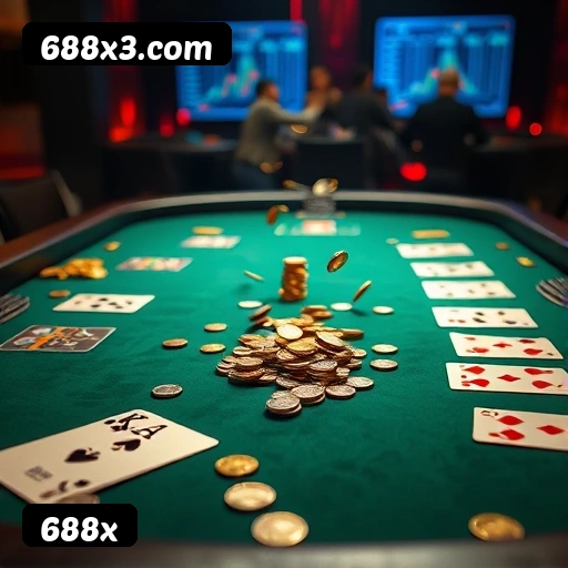 688x Bônus e Promoções - R$5.000 de boas-vindas, 500 giros grátis, cashback 10% e VIP rakeback 15%